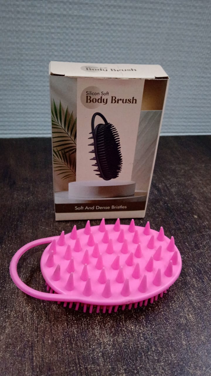 2-in-1 Silicone Soft Bristle Bath Brush 2-in-1 Silicone Soft Bristle Bath Brush